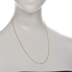 💎Tiffany & Co Yellow Gold Oval Link Chain
